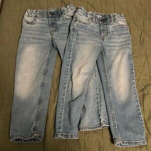Pair of 4T blue jeans.